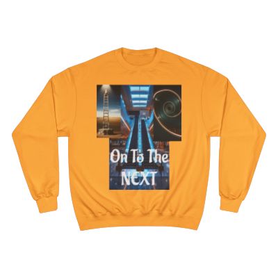 BRANDY'S **COCOA BUNNY WINTER LINE** CUSTOM "ON TO THE NEXT" SWEATSHIRT (UNISEX)