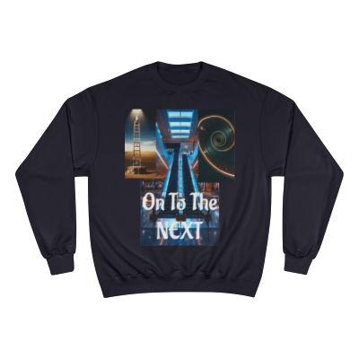 BRANDY'S **COCOA BUNNY WINTER LINE** CUSTOM "ON TO THE NEXT" SWEATSHIRT (UNISEX)