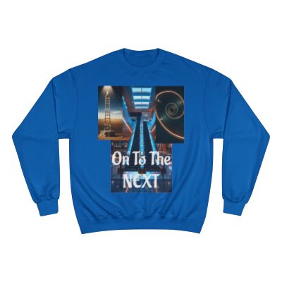 BRANDY'S **COCOA BUNNY WINTER LINE** CUSTOM "ON TO THE NEXT" SWEATSHIRT (UNISEX)
