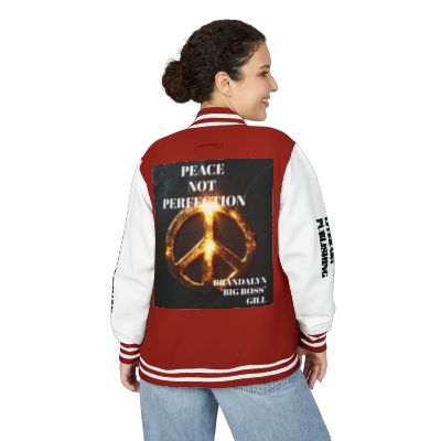 Peace LETTERMAN JACKET (UNISEX)
