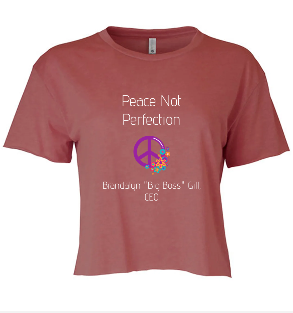 Peace Women's Crop Top - NEW