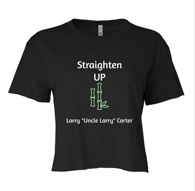 Straighten UP Women's Crop Top - NEW