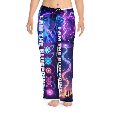 BRANDY'S **COCOA BUNNY WINTER LINE** "THE BLUEPRINT" WOMEN'S PAJAMA PANTS