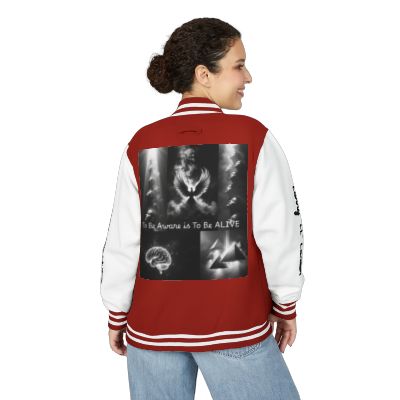 To Be Aware LETTERMAN JACKET (UNISEX)