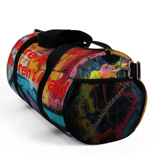 We Don't Care Duffel Bag 2.0 - NEW