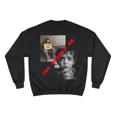 BRANDY'S **COCOA BUNNY WINTER LINE** "YOU NEEDED ME" SWEATWSHIRT (UNISEX)