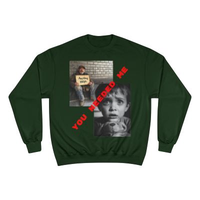 BRANDY'S **COCOA BUNNY WINTER LINE** "YOU NEEDED ME" SWEATWSHIRT (UNISEX)
