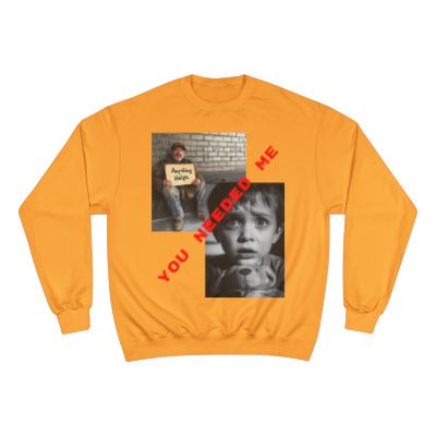 BRANDY'S **COCOA BUNNY WINTER LINE** "YOU NEEDED ME" SWEATWSHIRT (UNISEX)