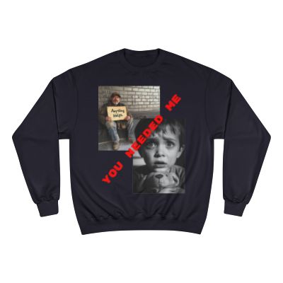 BRANDY'S **COCOA BUNNY WINTER LINE** "YOU NEEDED ME" SWEATWSHIRT (UNISEX)